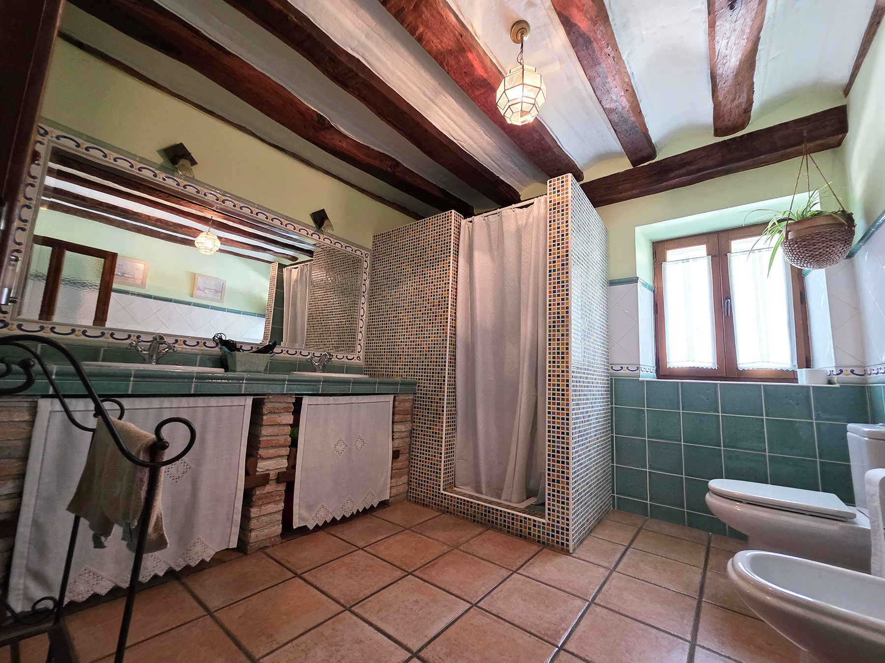Baño de Casa Rural Uyarra