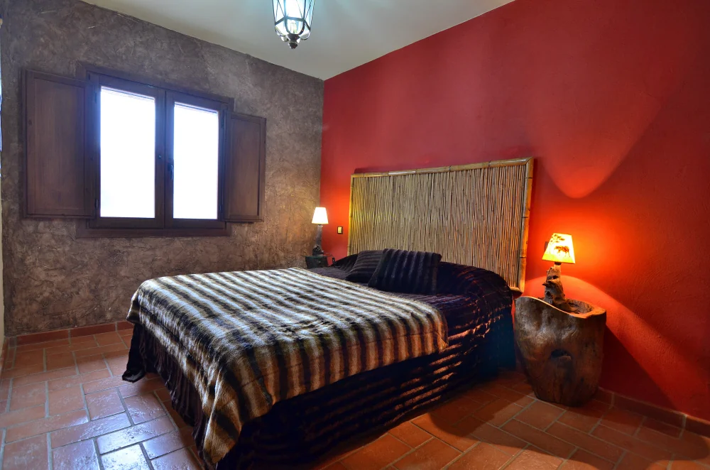 Dormitorio del Apartamento Africano