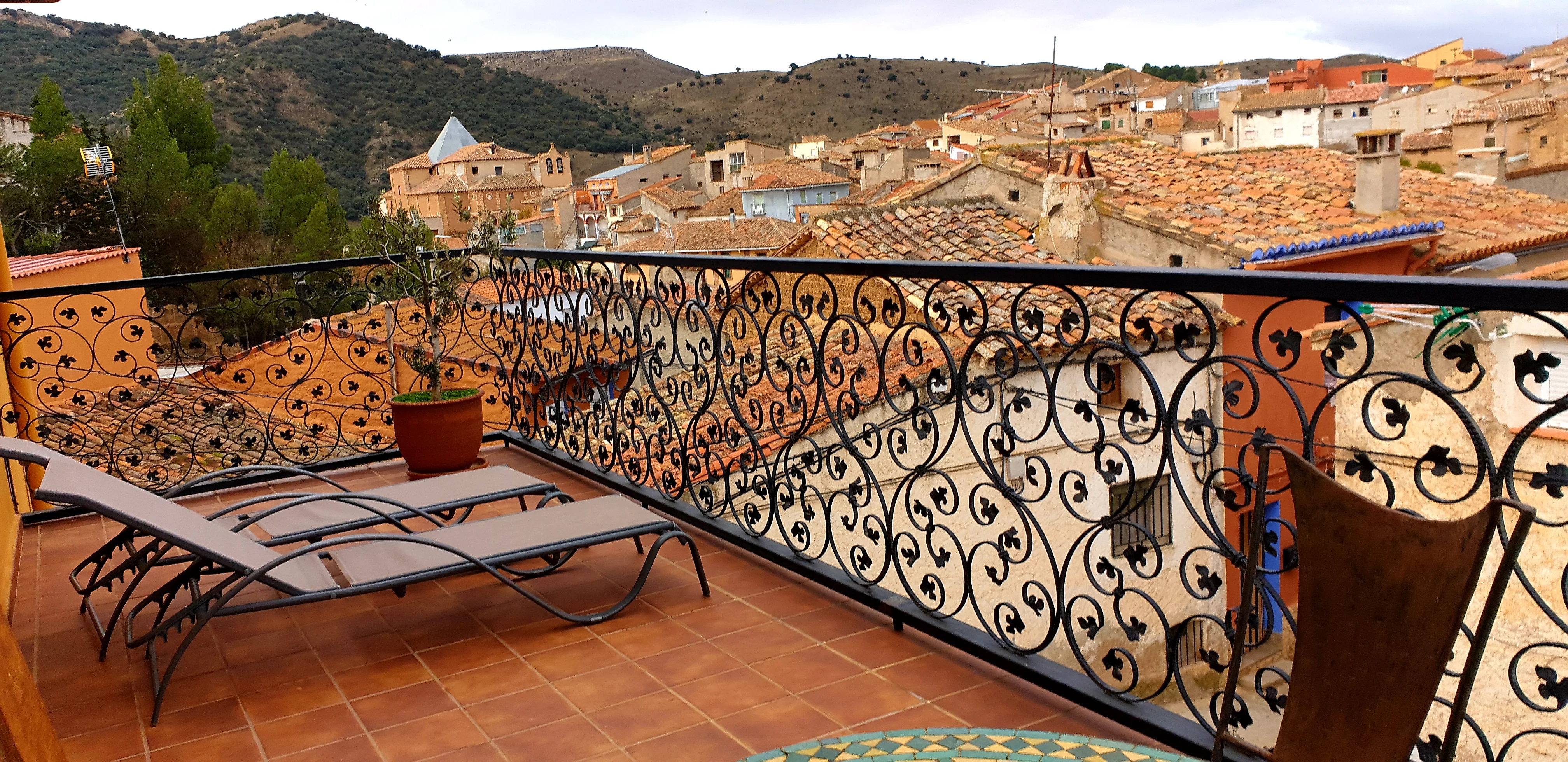 Terraza del Apartamento Africano