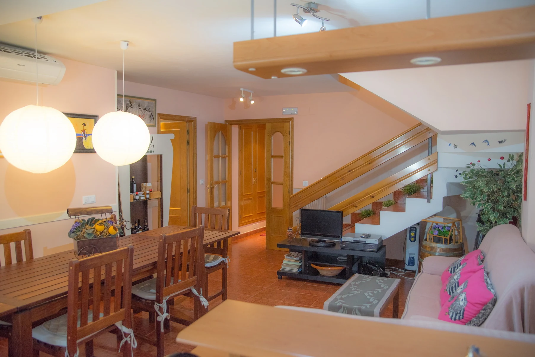 Sala de estar de Casa El Herrador