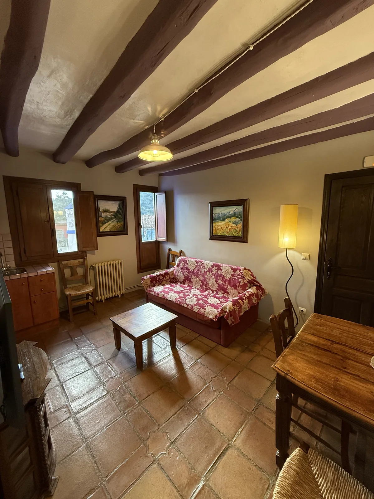 Apartamento Fuego: sala de estar