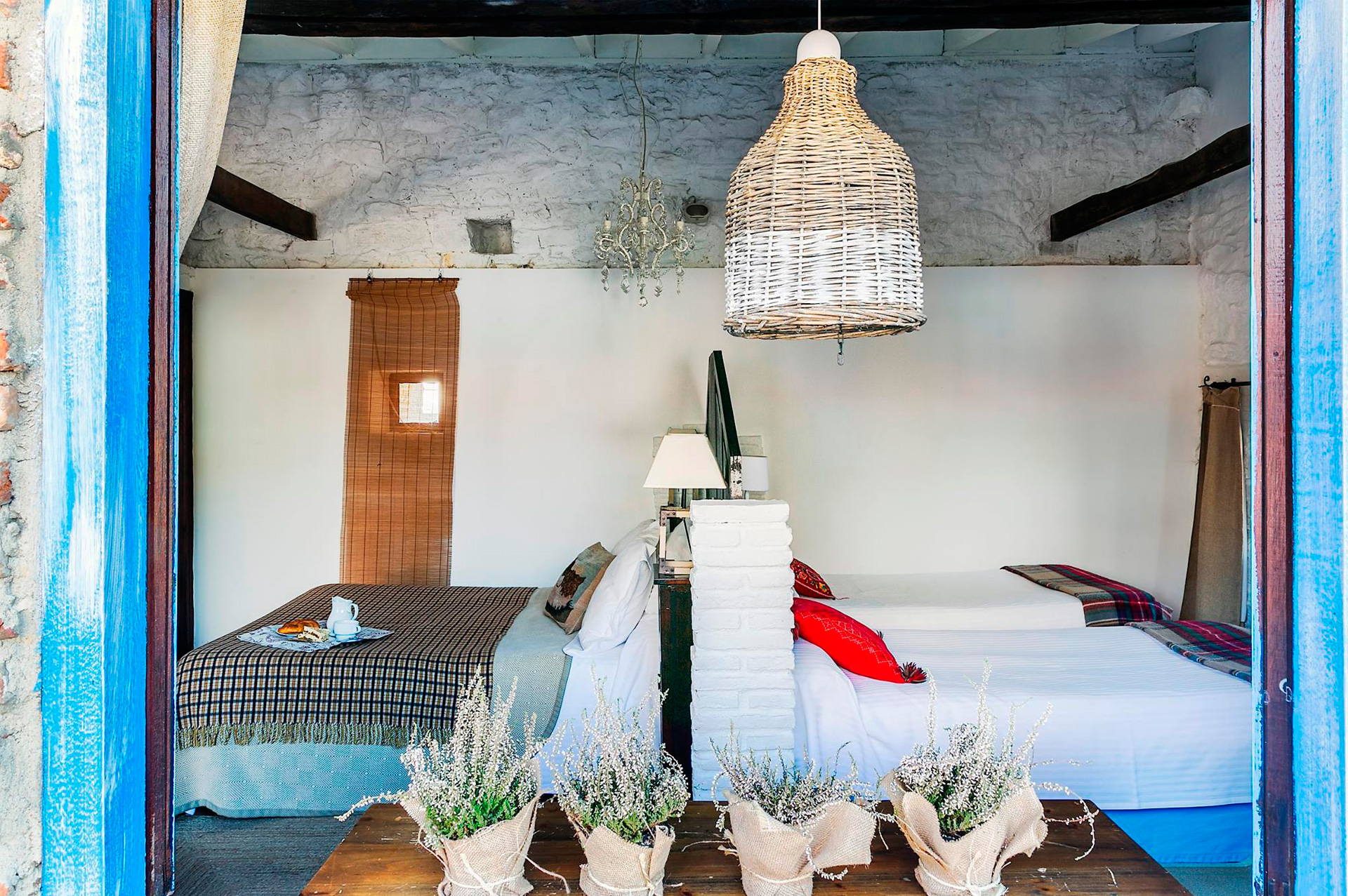 Habitación familiar de Posada Santa Ana